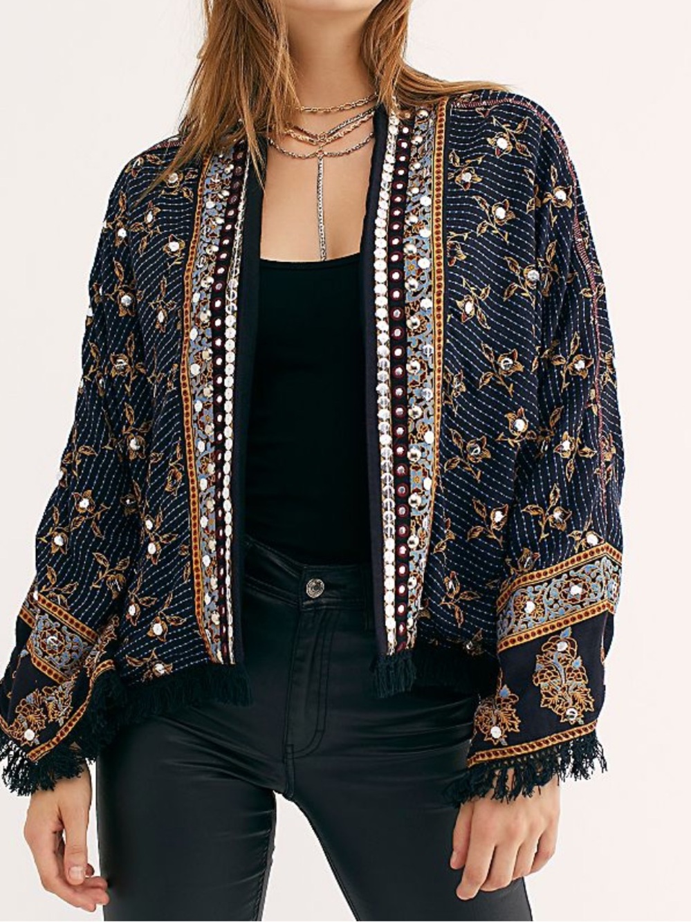 Free People Rays of Light Jacket Size XS